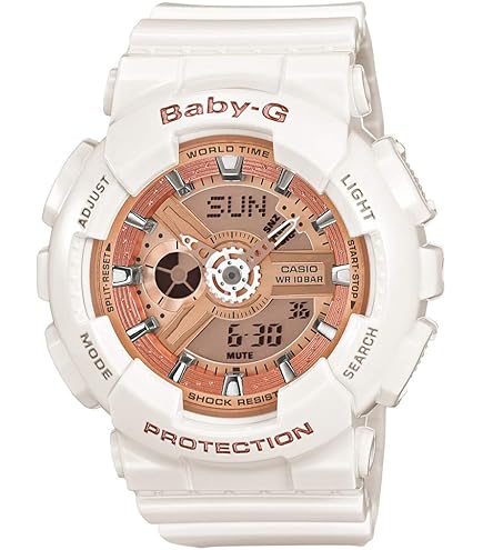 Amazon.com: Casio Watch Baby-G Bebiji Jimizu Solar Radio MSG-W100