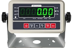 6 Digital Instrument Display for Load Cell Sensors, Transmitters Industrial Electronic Indicator for Mixing Station, Batching