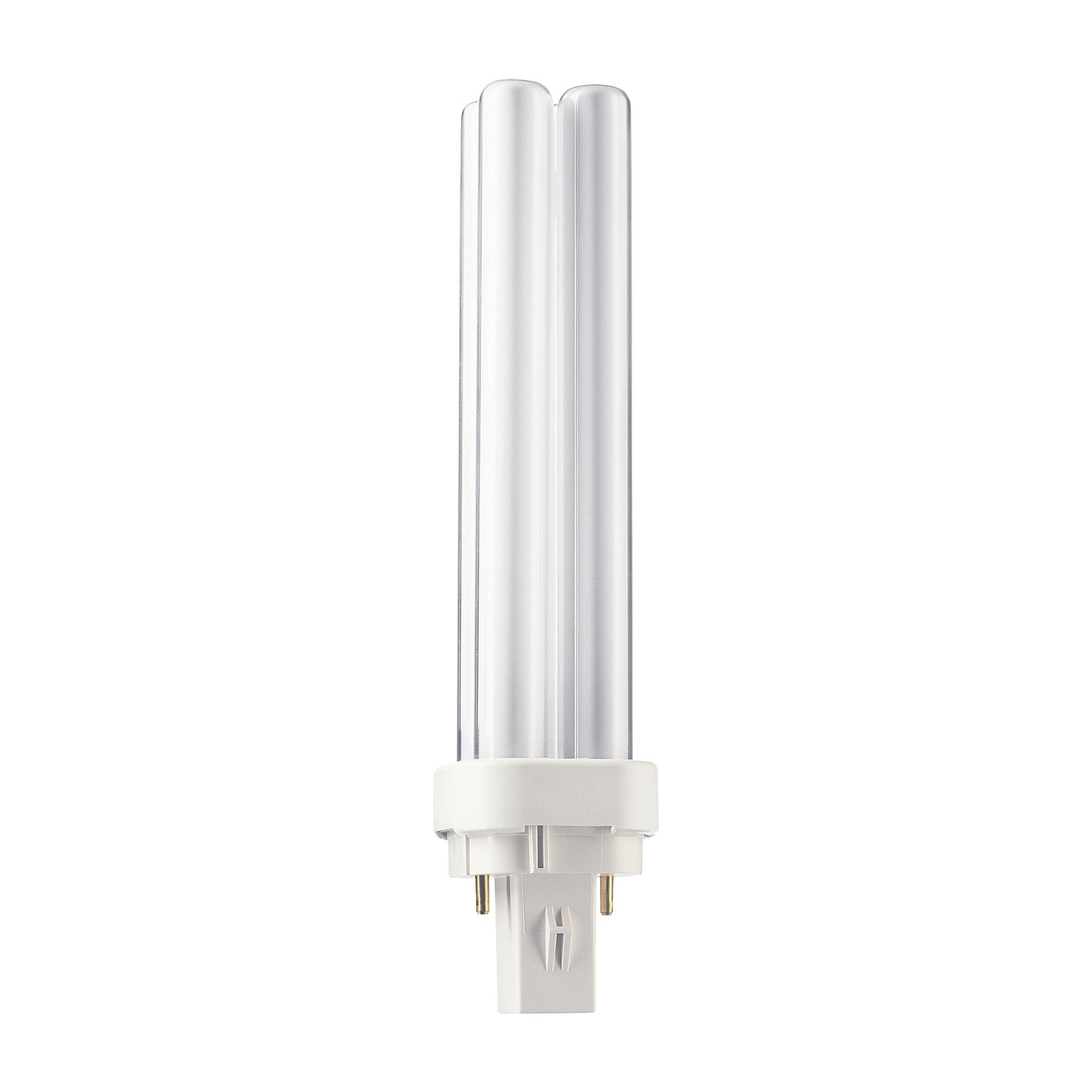 GE Low Energy Lighting 2 Pin Biax D CFL 18w G24D-2 Warm White 10000 Hours