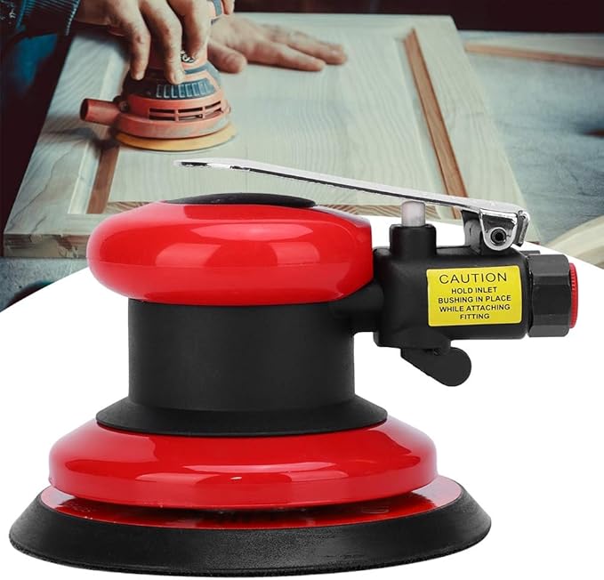 Pneumatic Sander, 5in Buffing Machine, Ergonomic Accurate for Industry
