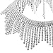Bingirl Luxury Crystal Rhinestone Choker Collar Necklace Tassel Pedant Wedding Party Jewelry