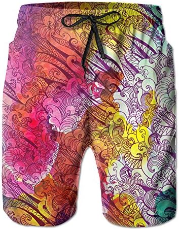 Adult Low Waist Watercolor Halo Dyeing Waist Shorts 2017 Hot