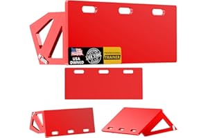 YNSZAS 𝙉𝙀𝙒 3-in-1 Soccer Rebounder Board, 3-Angles Bounce Back Rebound Wall, 32 x 12 Inch Foldable Soccer Goal Training Equipment, Soccer Shooting Practice Trainer Gift for Athletes & Goalkeeper