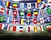 2set 80pcs Countries Flags Business Word Cards DIY Gift Message Graffiti Card Notepads Memo Card(Pattern Random)