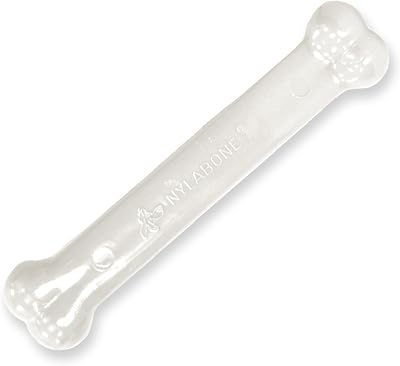 Nylabone Dura Chew Extreme Chicken Flavour Dog Toy Bone L for Dogs Up to 23 kg