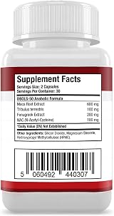 Muscle Research DBOLS-50 Powerful Legal Bodybuilding Supplement 120 Capsules view 3