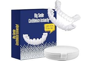 KELIHAWK Temporary Veneers Kit for Women and Men, Tooth Replacement Kit, Nature and Comfortable (1)