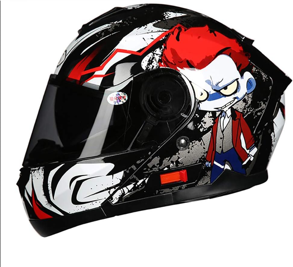 Bluetooth Motorradhelm ECE 22.06 - Jethelm Mit Doppelvisier Für Scooter