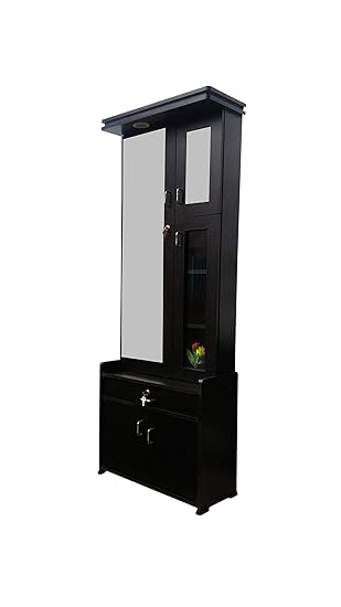 Generic Hudsons Dressing Table with Full Storage (Dark Walnut)