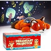 Sound Sleepers Fox – Stuffed Animal Night Light & Baby Night Light Projector with Soothing Music | Plush Toddler Night Light Projector, Sound Machine & Nursery Star Projector