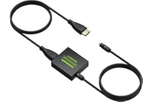 LiNKFOR eARC Audio Extractor, eARC/ARC HDMI to Optical Audio Extractor, eARC/ARC Audio Converter, for HDTV to Soundbar,Wirele