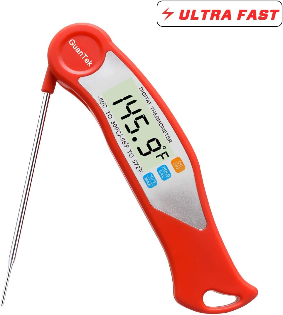 GuanTek G01C Digital Thermometer, Digita, Silver Cupcakes