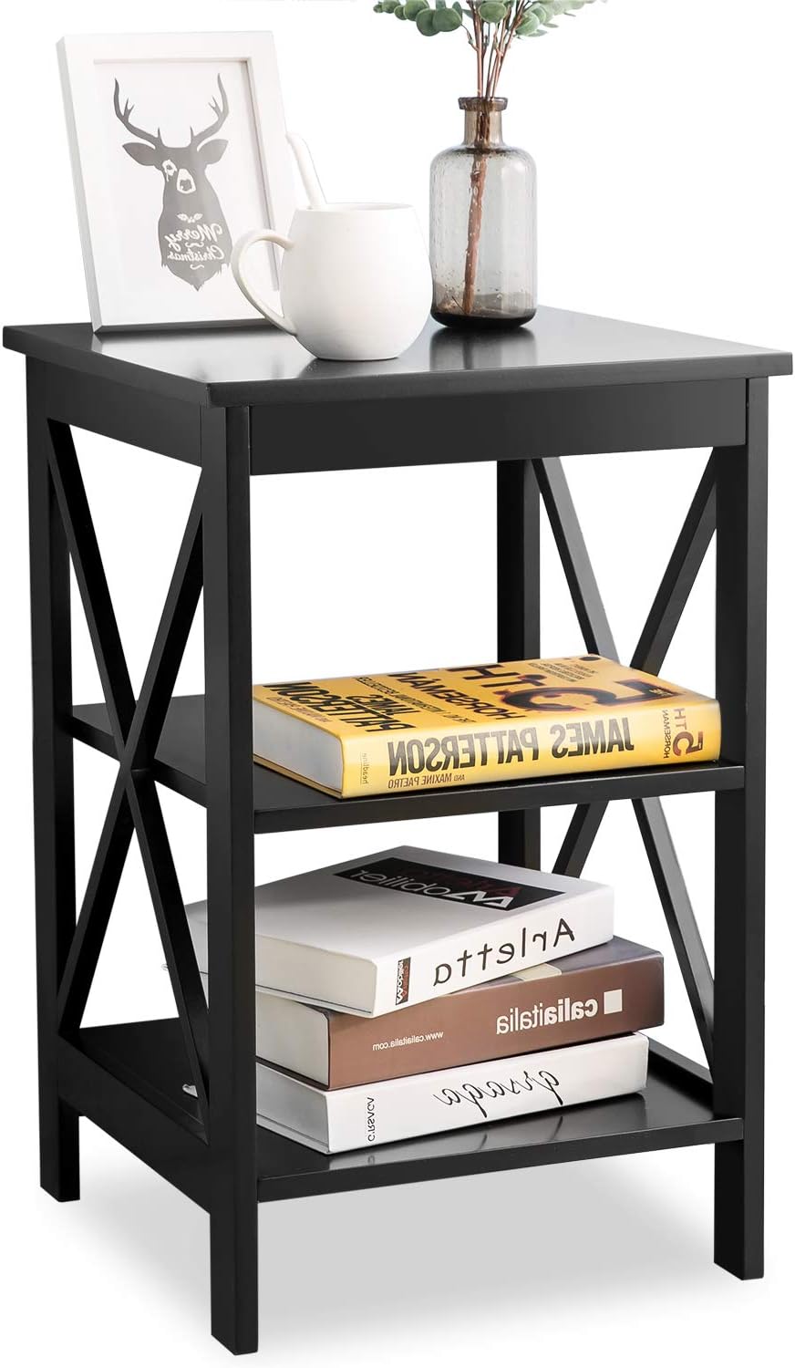 Leisure Zone End Table Side Table Nightstand Sofa Side Table