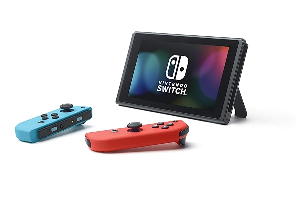 NINTENDO SWITCH – OLED MODEL W/ NEON RED & NEON BLUE JOY-CON
