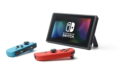 Nintendo Switch – OLED Model w/ Neon Red & Neon Blue Joy-Con
