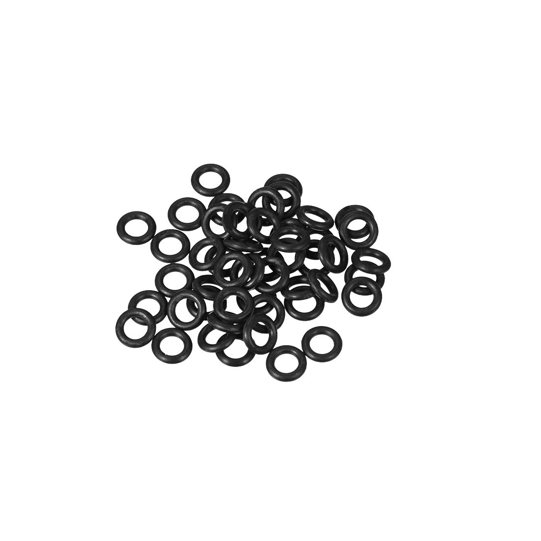 sourcing map Nitrile Rubber O-Rings 10mm OD 5.6mm ID 2.2mm Width, Metric Sealing Gasket for Automotive Machine Plumbing, Pack of 50
