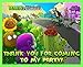 Plants vs Zombies Video Game Party Favors Supplies Decorations Gift Bag Label Stickers ONLY 3.75