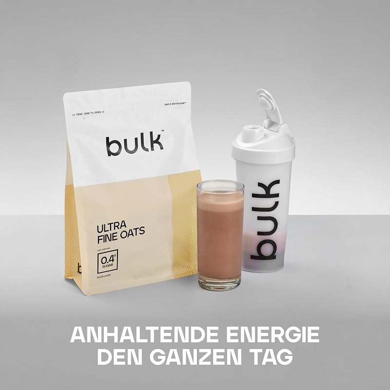 Fein Gemahlene Haferflocken, Oats, Schokolade, 1 kg, 20 Portionen, Verpackung Kann Variieren
