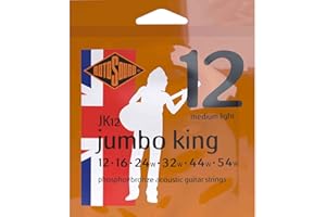 Rotosound JK12 Jumbo King Acoustic Guitar Strings (12-54)