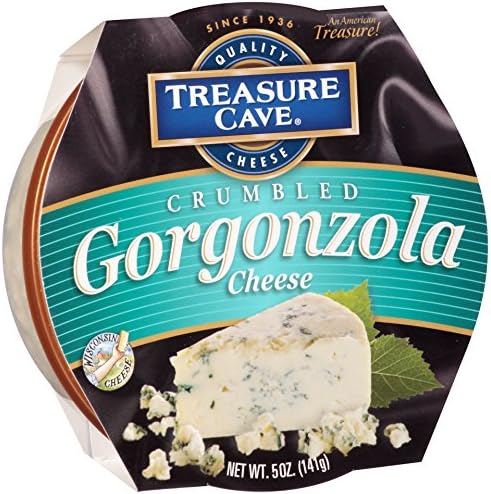 Treasure Cave, Gorgonzola Cheese, Crumbled, 5 oz