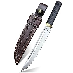 LENGREN Tactical Wakizashi Full Tang Fixed Blade
