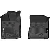 Husky Liners Weatherbeater Floor Mats | Fits 2012-2014 Toyota Venza | Front Row, 1-pc Black - 17351