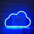 Cute Blue Neon Light,LED Cloud Sign Shaped Decor Light,Marquee signs ...