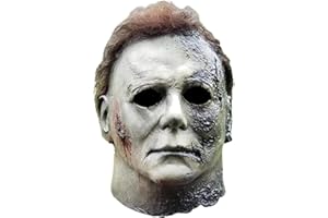 WPOZD Michael Myer Mask Adult，Michael Myer Mask (Blood stains Face Mask)