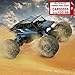 GAMZOO RC Cars Rock Crawler 4x4 Off-Road Christmas Gift for Boys 8,9,10 Year Old Up Radio Remote Control Vehicle 1:18 Scale 100M 4WD Powerful High Speed Monster Truck Race Buggy Hobby Car Blue
