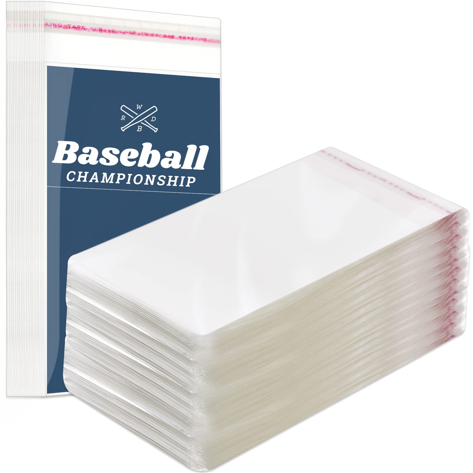 Photo 1 of Lewtemi Graded Card Sleeves Resealable Team Bags for Trading Cards Baseball Sports Slabs Holders Plastic Collectible Slabs Protection(600 Pcs)