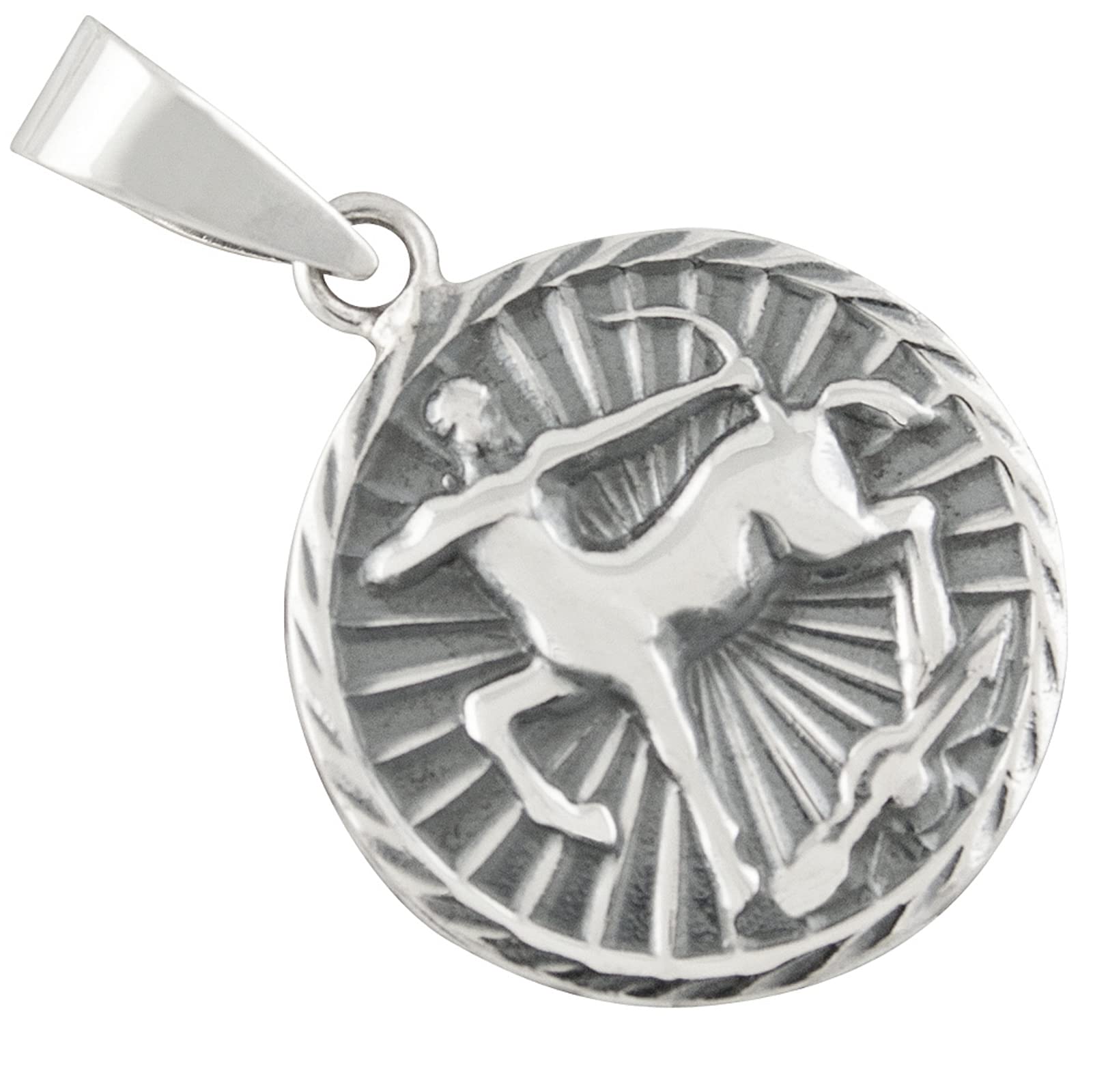 AFP Pendant Sagittarius 925 Sterling Silver ASt-11
