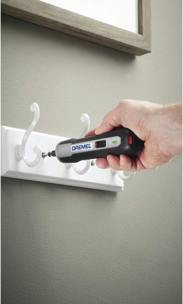 Dremel GO-01 Cordless Electric Screwdriver Set- Phillips, Flat, Hex Head- Precise Screw Driver- Automatic, Small, Portable - Integrated Rechargeable Battery with USB- Unique Christmas & Holiday Gift: Home Improvement