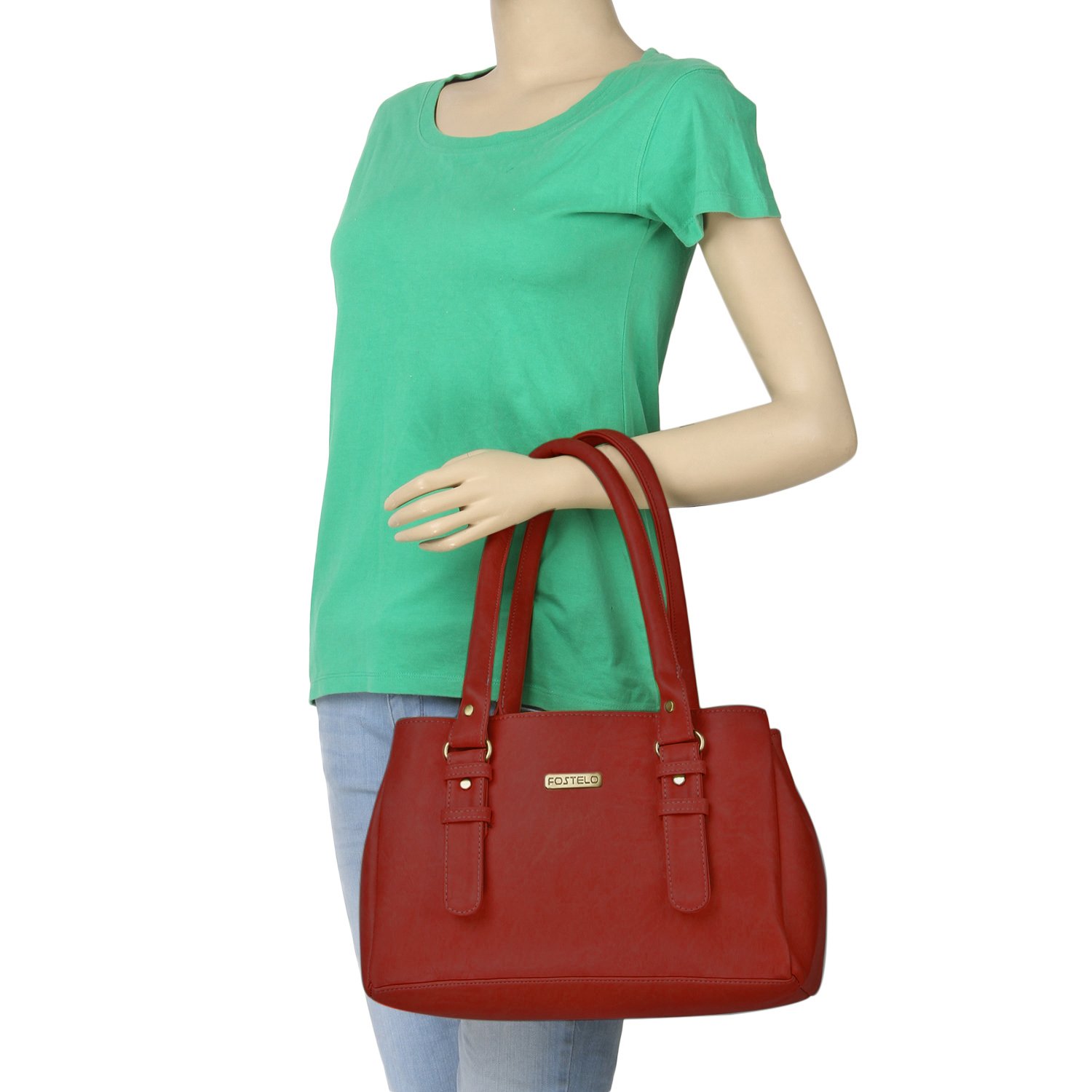 fostelo westside women's handbag (red) ()