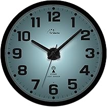 JUGGLER WALL CLOCK 暗闇で光る Amazon.com: WallarGe Night Light Wall Clock for Bedroom