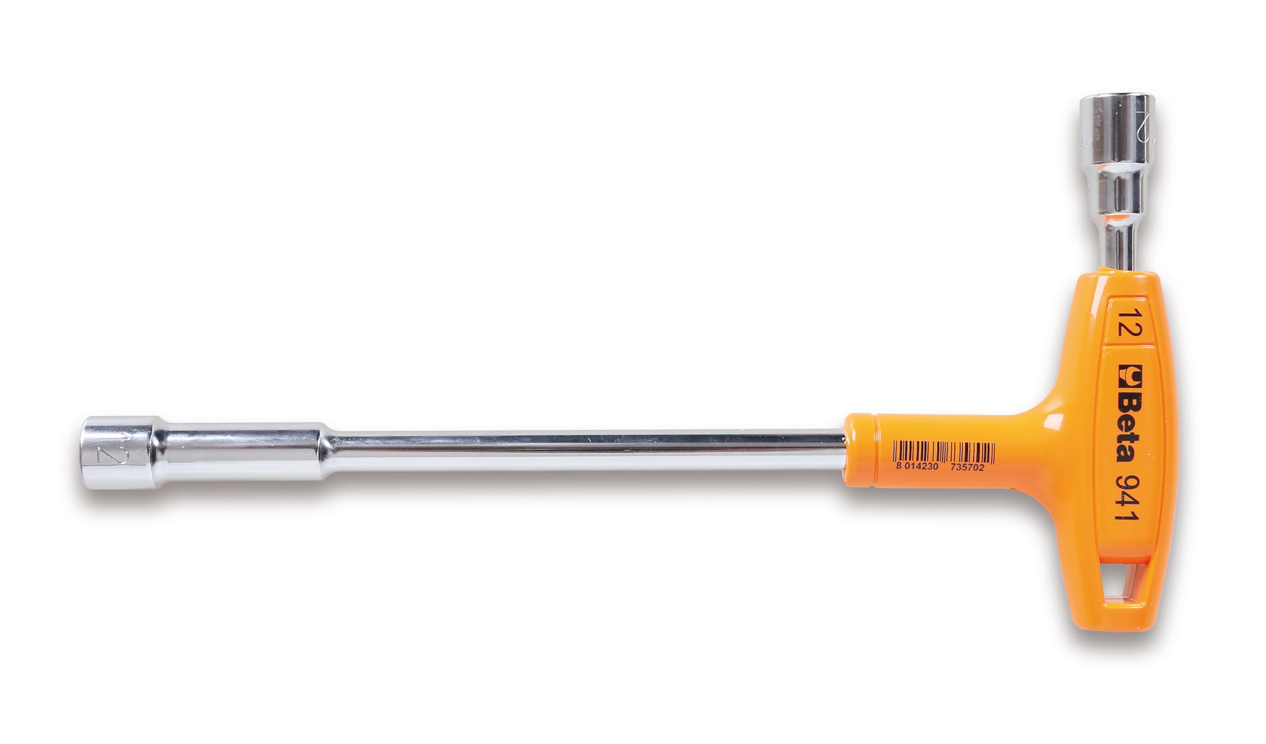 Beta 9410110 Model 941 10 Hexagon/Bi-Hex Socket Wrenche with High Torque Handle, 10 mm Size