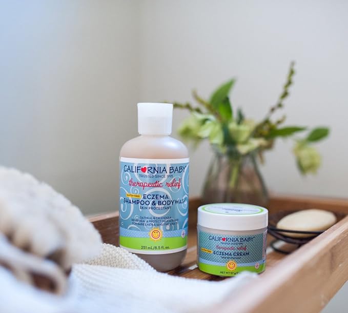 california baby therapeutic relief eczema shampoo & bodywash