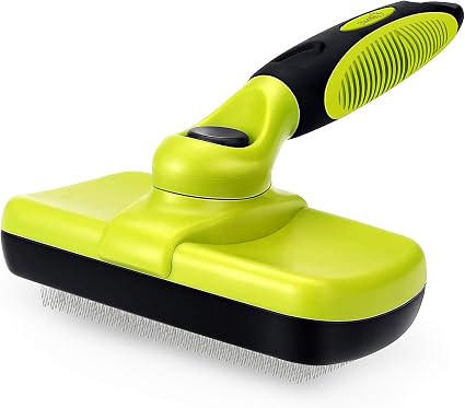 Pecute Slicker Dog Brushes Self Cleaning Pet Grooming Brush