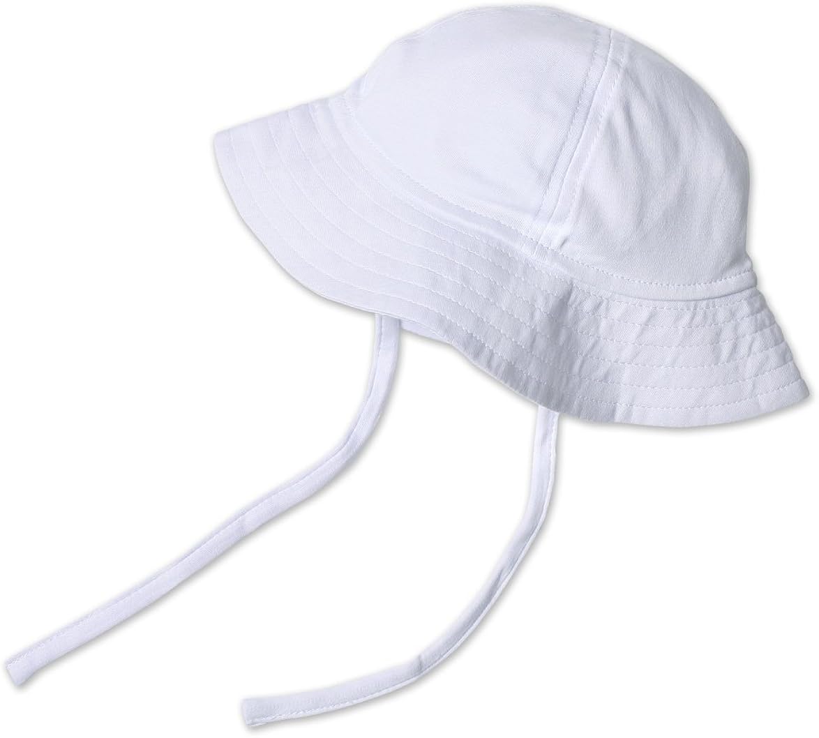 baby sun hat with ties