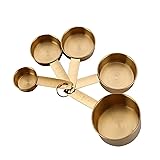 5-Piece Stainless Steel Measuring Cups Set