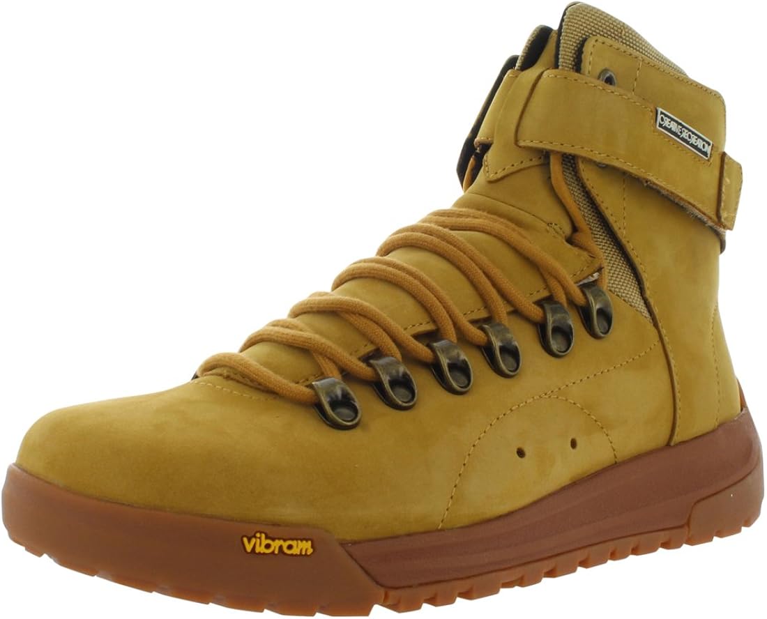 mens leather sneaker boots