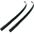Black Hunter Original Recurve Bow Limbs Replacement, GLURAK 25-60 lbs Fiberglass and Bamboo Sheet Laminated Bow Limbs