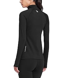 BALEAF Women's Thermal Fleece Pullover Jacket Half