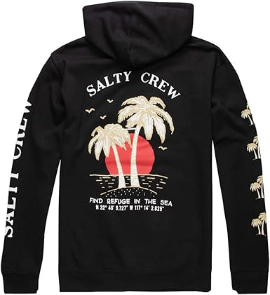 salty crew twin palms hoodie