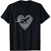 Love to Travel Gift Tee for Travel Enthusiast T-Shirt