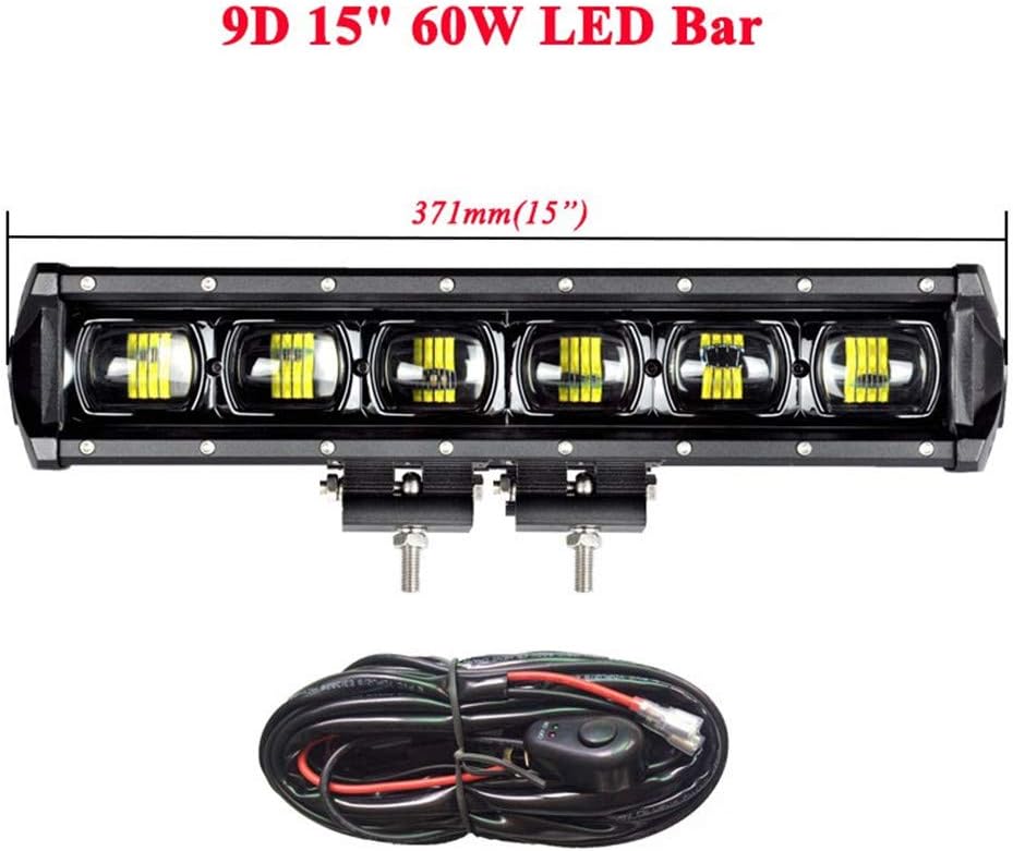 8 15 21 28 34" Offroad LED Work Light Bar 4X4 4Wd SUV UTV