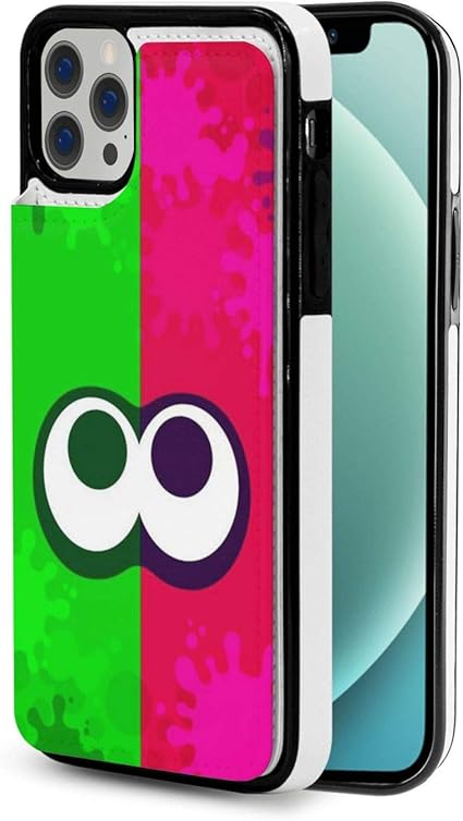 Amazon スプラトゥーン おもしろ Iphone 12 12 Pro 12 Mini 12 Pro ケース用レザー電話ケース 用クレジットカードスロット付き電気めっきpuレザーウォレットケース Ip12mini 5 4 Case Leather Card Slot 家電 カメラ オンライン通販
