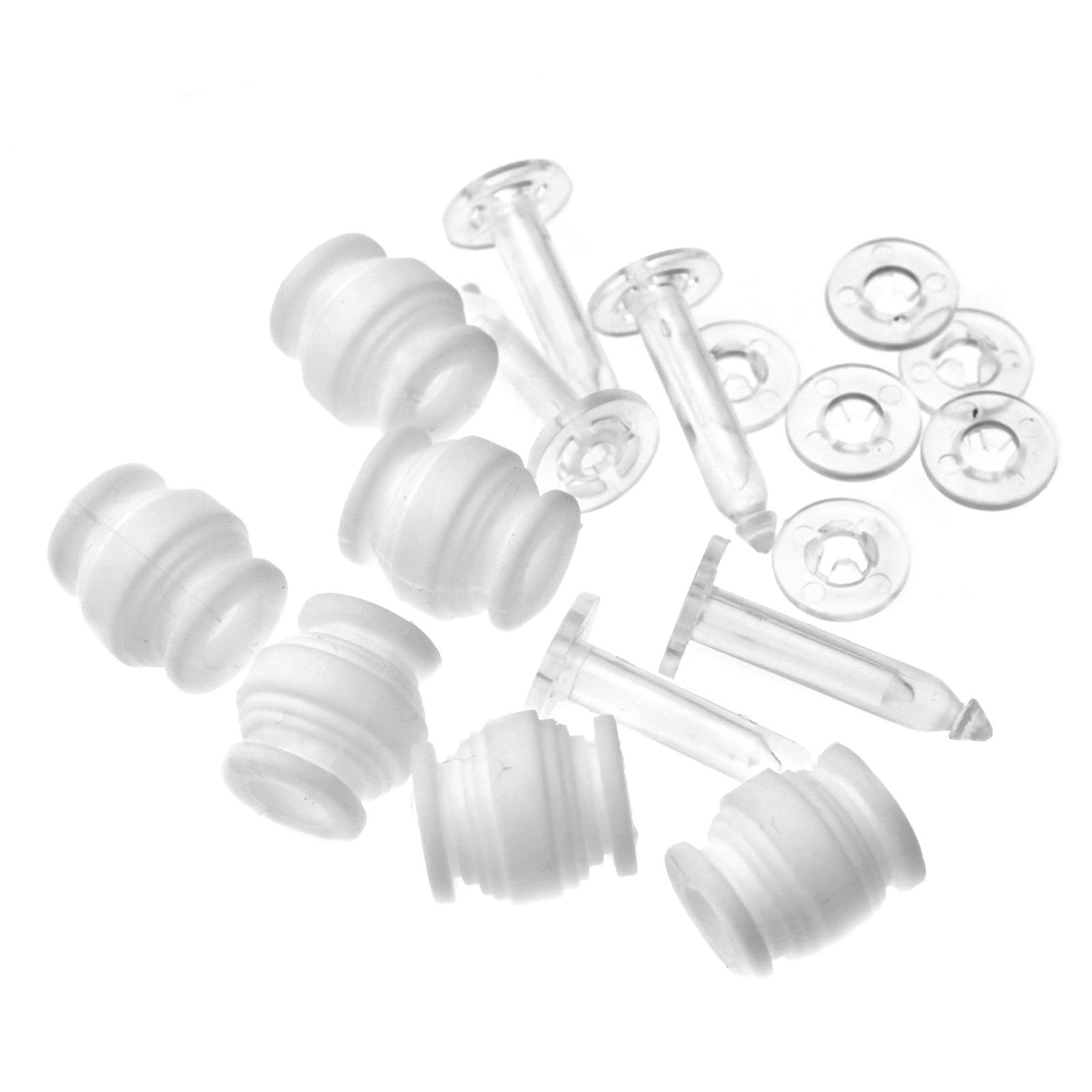 Create idea Pack of 6 Damping Rubber Bumper Balls & Anti-drop Pins Compatible with DJI Phantom 3