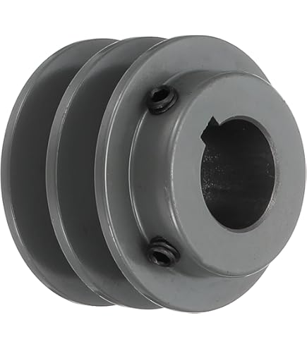 4.25" X 5/8" Double Groove AK Fixed Bore Pulley # 2AK44X5/8