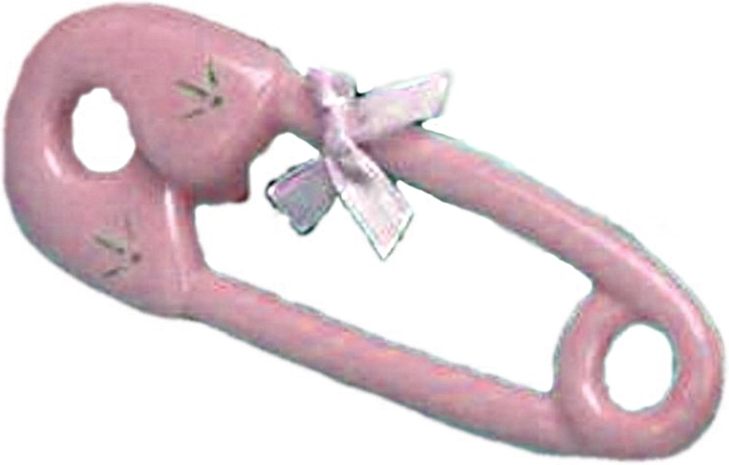 12 Large Diaper Pins Baby Shower Favor 4.5" Long Pink