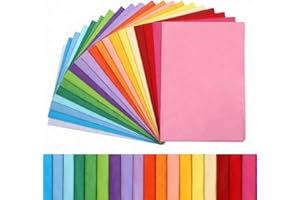 KESOTE Colored Tissue Paper for Gift Bags Crafts, 14" x 20" Tissue Paper Bulk 100 Sheets for Packaging - 20 Colors